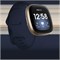 Fitbit Versa 3, умные часы для здоровья и фитнеса с GPS, круглосуточным измерением пульса, голосовым помощником и временем автономной работы до 6+ дней, черный/черный алюминиевый корпус 1000034249
