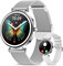 Смарт-часы Efolen для женщин (совершение/ответ на звонок)? 1,27-дюймовые фитнес-трекеры для Android и iOS, более 100 спортивных режимов, измерение артериального давления/пульса/мониторинг сна/шагомер, водонепроницаемость IP67, серебристый цвет 1000034251