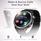 Смарт-часы Xcell Classic7 для мужчин и женщин – 1,43-дюймовый AMOLED-дисплей с римскими цифрами, Bluetooth-звонки, отслеживание сердечного ритма и уровня кислорода в крови, защита от воды и пыли (SPO2), 7 дней работы от батареи, арабский/персидский/англий 1000034252