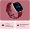 Фитнес-смарт-часы Fitbit Versa 4 со встроенным GPS и до 6 дней автономной работы — совместимы с Android и iOS. — Цвет: свекла/медная роза, один размер 1000034255