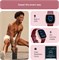 Фитнес-смарт-часы Fitbit Versa 4 со встроенным GPS и до 6 дней автономной работы — совместимы с Android и iOS. — Цвет: свекла/медная роза, один размер 1000034255