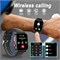 Многоязычные смарт-часы с функцией Bluetooth-звонков, фитнес-трекер с мониторингом сердечного ритма и сна, водонепроницаемость IP68, более 100 спортивных режимов, совместимость с Android и iPhone, смарт-часы унисекс 1000034290