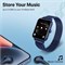 Фитнес-часы Promate Fitness Smart Watch с 37 спортивными режимами, Bluetooth, 1,78-дюймовым AMOLED-дисплеем, хранилищем мультимедиа, 20-дневным временем автономной работы и водонепроницаемостью IP68, совместимы с Apple, Samsung, Huawei, ProWatch-M18-Blue 1000034293