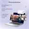 ASUS Vivobook 14 X1407QA-LY046W / Snapdragon X X126100 Purwa SE / 16 ГБ ОЗУ / 1 ТБ SSD / 14 дюймов WUXGA (1920x1200) / Windows 11 Home - Platinum Gold 1000003653