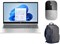 Ноутбук HP 15-fd0325ne | Intel Core 5 120U | 15,6-дюймовый FHD IPS-экран | 24 ГБ DDR5 | 512 ГБ PCIe SSD | Windows 11 Home | Клавиатура с подсветкой (английский/арабский) | В комплекте беспроводная мышь Z3700 серебристого цвета и дорожный рюкзак 18 л 1000034648