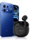 Infinix Note 60 Pro 6,78-дюймовый, две SIM-карты, 5G, цвет «Океан-Блюз», 16 ГБ (8+8) оперативной памяти, 256 ГБ встроенной памяти + наушники — глобальная версия 1000035439