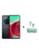 HTC Wildfire E5 Elite Dual SIM 4G до 18 ГБ* (6+12) ОЗУ 256 ГБ NFC 50-мегапиксельная камера Черный + Nextbot E18 TWS - глобальная версия 1000035014