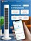 Полный напольный вентилятор Xiaomi Mijia Tower Fan 2 BPTS02DM обеспечивает тихую работу и имеет возможность управления через приложение Xiaomi Home по Wi-Fi 1000035096
