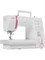 Швейная машина JANOME Q-23P - это классическая электромеханическая модель с вертикальным качающимся петлителем, оснащенная функцией автоматического создания петель 1000036022