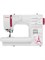 Швейная машина JANOME Q-23P - это классическая электромеханическая модель с вертикальным качающимся петлителем, оснащенная функцией автоматического создания петель 1000036022