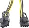 Разветвитель Neustar Dtech 6pin PCI Express на два PCIe 8 6+2 Pin для материнской платы, видеокарты, PCI-E, VGA, кабель питания 1000036417