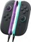 Комплект из двух контроллеров Joy-Con для Nintendo Switch, фиолетово-зеленые (левый и правый), гарантия производителя 1 год (версия для ОАЭ) 1000036608