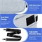 Чехол UUBOXS для PS5/PS5 Pro/PS5 Slim, улучшенная защитная дорожная сумка для PS5 Disc/Digital Edition, вместительная сумка для хранения, совместимая с контроллерами и аксессуарами консоли PlayStation 5 1000036634