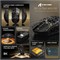 Беспроводная игровая мышь ATTACK SHARK R5Ultra 8K из углеродного волокна с разрешением 42000 DPI, сенсором PAW3950 MAX, сверхлегким весом 39 г, микроконтроллером Nordic 52840, проводным/Bluetooth/беспроводным программируемым управлением 2,4 ГГц для ПК/Mac 1000036661