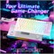 Проводная игровая клавиатура ATTACK SHARK R85 HE 75% с кабелем C01ULTRA LED, магнитными переключателями, 5 слоями, многофункциональным программным обеспечением, RGB-подсветкой, регулятором, частотой обновления 8000 Гц, технологией RT 0,005 мм (контурный б 1000036672