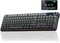 Механическая игровая клавиатура AULA F108 PRO с экраном и регуляторами, беспроводная клавиатура с мягким покрытием и аккумулятором 8000 мАч, предварительно смазанные переключатели, колпачки клавиш из PBT-пластика с боковой печатью, RGB-подсветка, возможно 1000036678