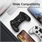 Комплект из двух контроллеров AceGamer для PS4? Беспроводной контроллер для PS4/Pro/Slim/PC? Геймпад-джойстик с функцией Turbo/кнопкой Back/двойной вибрацией/6-осевым гироскопом/сенсорной панелью (черно-белый) 1000036684