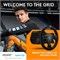Комплект Logitech G RS50, состоящий из 3 частей: база руля RS50 с прямым приводом 8 Нм, ступица руля RS с 13 кнопками и круглый руль RS 11 дюймов — для ПК 1000036711