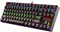 Механическая игровая клавиатура Redragon K552-RGB с арабским и английским языками, подсветкой, проводная, с защитой от пыли и переключателями для ПК под управлением Windows (черная, 87 клавиш, красные переключатели) 1000036722