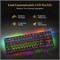 Механическая игровая клавиатура Redragon K552-RGB с арабским и английским языками, подсветкой, проводная, с защитой от пыли и переключателями для ПК под управлением Windows (черная, 87 клавиш, красные переключатели) 1000036722