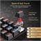 Механическая игровая клавиатура Redragon K552-RGB с арабским и английским языками, подсветкой, проводная, с защитой от пыли и переключателями для ПК под управлением Windows (черная, 87 клавиш, красные переключатели) 1000036722