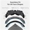 BOBOVR F3 Comfort Face Cover Pad — лицевая накладка, совместимая с аксессуарами Quest 3, с 3-канальной вентиляцией, регулируемым полем зрения, удобной для ношения очков конструкцией и мягкой лайкровой накладкой на нос 1000036780