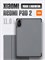Чехол LUX для планшета Xiaomi Redmi Pad 2 (11 дюймов) в сером цвете с подставкой и магнитами 1000037064