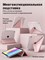 Чехол для iPad 11 2025 A16 (11''), iPad 10 2022 (10,9'') и iPad 12 2026 (11'') является легким, тонким и мягким. Он имеет два слоя защитной пленки 1000037073