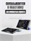 Кейс из коллекции LUX для Samsung Galaxy Tab A9 (SM-X110 и SM-X115) A11 (SM-X130, SM-X130 и SM-X135) 8,7 дюйма, с удобной подставкой, магнитами и стильным рисунком "Волна" / Самсунг Таб А9, А11 1000037074