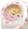 Женские кварцевые часы Casio с аналоговым дисплеем и полимерным ремешком 1000037264