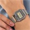 Casio — VINTAGE Armbanduhr A700WEM-7AEF — унисекс Uhr — Spritzfest — цифровой — Mit Stahlband — Silber 1000037406