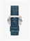 Женские кварцевые аналоговые наручные часы Michael Kors MK7524 Gramercy Fabric, диаметр 40 мм, синий/синий 1000037434