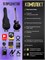 Гитара Les Paul Fabio LP02 BK (H/H) с полным комплектом (PREMIUM, черный цвет) - отличный выбор для новичков в мире электрогитары 1000037816