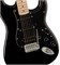 Электрогитара FENDER SQUIER Sonic Stratocaster HSS Black имеет черный цвет 1000037838