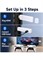 Игровая консоль BORTONY Retro Game Console, беспроводная, с функцией Plug and Play, встроенными более чем 20 000 игр и 42 эмуляторами. Улучшенные два беспроводных игровых контроллера 2.4G 4K HDMI (64 ГБ) 1000039720