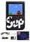 Портативная игровая консоль SUP с 400 классическими ретро-играми, 3-дюймовым цветным экраном, перезаряжаемой батареей, компактное игровое устройство для детей и взрослых | Черный 1000039741