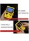Портативная игровая консоль SUP с 400 классическими ретро-играми, 3-дюймовым цветным экраном, перезаряжаемой батареей, компактное игровое устройство для детей и взрослых | Желтая 1000039899