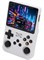 Ретро-игровая консоль Wheels R36S, белая, более 15000 игр, встроенная память 64 ГБ, портативная игровая система с цветным дисплеем, перезаряжаемый контроллер 1000040029