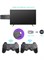 SHOPI HDMI 4K 64G TV Game Stick Kit 10000 встроенных игр 2 беспроводных геймпада 1000040055