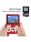 Игровая консоль SUP 400 в 1: классические игры, портативный геймпад, цветной экран, игры Mario, Super Mario DR, Mario Contra - КРАСНЫЙ 1000040146