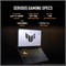 ASUS TUF F16 14-го поколения Intel Core i7 14650HX Игровой ноутбук Nvidia RTX 5060-8GB, WUXGA 165Hz, 32GB RAM GDDR5-1TB SSD, Windows 11 Office Home 2024/Jaeger Gray FX608JMR 1000014804