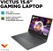 Игровой ноутбук HP Victus FHD, 15,6" дюймов, 144 Гц, RTX 3050, 8 ядер, Intel Core i5-13420H, 16 ГБ ОЗУ, 512 ГБ SSD, Wi-Fi 6, длительное время автономной работы, цифровая клавиатура с подсветкой, Windows 11 Pro с аксессуарами GM 1000040199