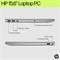 Ноутбук HP 15-fd0238ne, 15,6-дюймовый FHD-дисплей, процессор Intel® Core™ i5-1334U 13-го поколения, 16 ГБ оперативной памяти DDR4, SSD-накопитель 512 ГБ, Windows 11, клавиатура на английском/арабском языке, цвет «натуральный серебристый» [C0HJ3EA] 1000014805