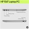 Ноутбук HP 15-fd0111ne, 15,6-дюймовый Full HD дисплей, Intel Core i7-1255U, 16 ГБ ОЗУ, 512 ГБ SSD, графика Intel Iris Xe, Windows 11 Home, клавиатура английская/арабская, цвет серебристый [B21RHEA] (версия для США) 1000002936