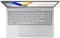 Ноутбук ASUS VivoBook 15 X1504VA-NJ379, 15,6-дюймовый Full HD дисплей, процессор Intel Core i7-1355U, 16 ГБ оперативной памяти DDR4, SSD-накопитель 512 ГБ, графика Intel UHD Graphics, Windows 11, клавиатура (английская и арабская), серебристый (улучшенная 1000040245