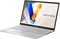 Ноутбук ASUS VivoBook 15 X1504VA-NJ379, 15,6-дюймовый Full HD дисплей, процессор Intel Core i7-1355U, 16 ГБ оперативной памяти DDR4, SSD-накопитель 512 ГБ, графика Intel UHD Graphics, Windows 11, клавиатура (английская и арабская), серебристый (улучшенная 1000040245
