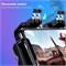 Игровой контроллер для PUBG, [6 пальцев/обновленная версия] Джойстик-геймпад L1R1 с триггерами для прицеливания и стрельбы для Android и iPhone, с охлаждающим вентилятором для Battle Royale/Knives Out (в комплекте чехол для 2 пальцев) с доставкой по Душан 1000040322