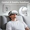 Ремешок для VR-гарнитуры, совместимый с Quest 3 и 3S, сверхлегкий, регулируемый, сменный, мягкий силиконовый, удобный для игр, путешествий, отдыха в положении лежа и повседневного использования VR с доставкой по Душанбе, по Худжанду, по Бохтару и по всему 1000040403