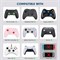 8 пар сменных накладок на стики контроллеров PS4/PS5, силиконовые колпачки для джойстиков, противоскользящие и защищающие от царапин накладки на аналоговые стики для PS5/PS4 с доставкой по Душанбе, по Худжанду, по Бохтару и по всему Таджикистану. 1000040445
