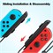 Ремешок на запястье для джойстиков Switch Joycon, регулируемая степень затяжки, спортивный аксессуар, запасные части для ремешка (2 шт.) с доставкой по Душанбе, по Худжанду, по Бохтару и по всему Таджикистану. 1000040485